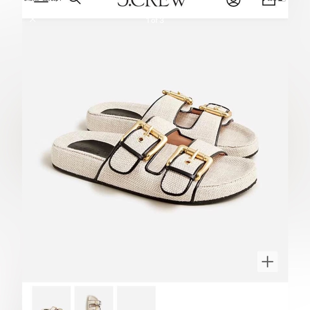 NWT J.Crew Marlow sandals 8